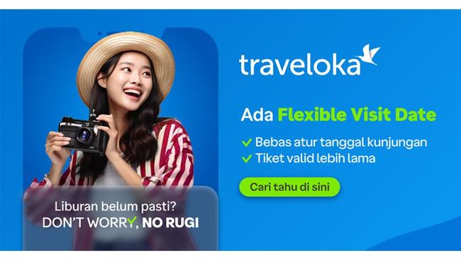 Sederet Keuntungan Pesan Tiket Wisata di&nbsp;Traveloka