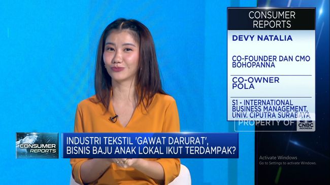 Industri Tekstil ‘Gawat Darurat’, Bisnis Baju Anak Lokal&nbsp;Terdampak?